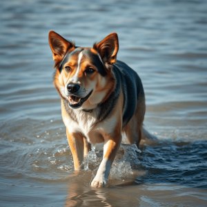 Baignade chien Gironde